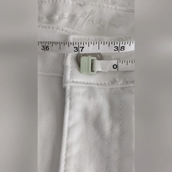 Copper Flash Womens 16W Curvy Ankle Skinny White Premium Denim (TINY FLAW) - Picture 5 of 12